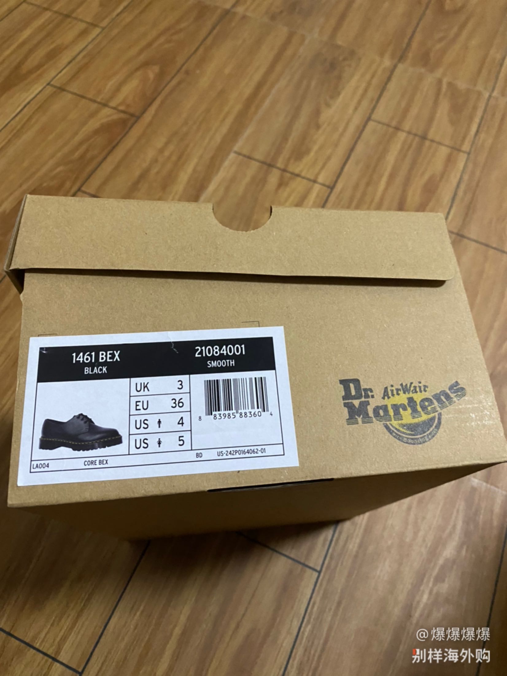 真的好喜欢！日常匡威穿36.5码，这个穿UK3（US4）正好