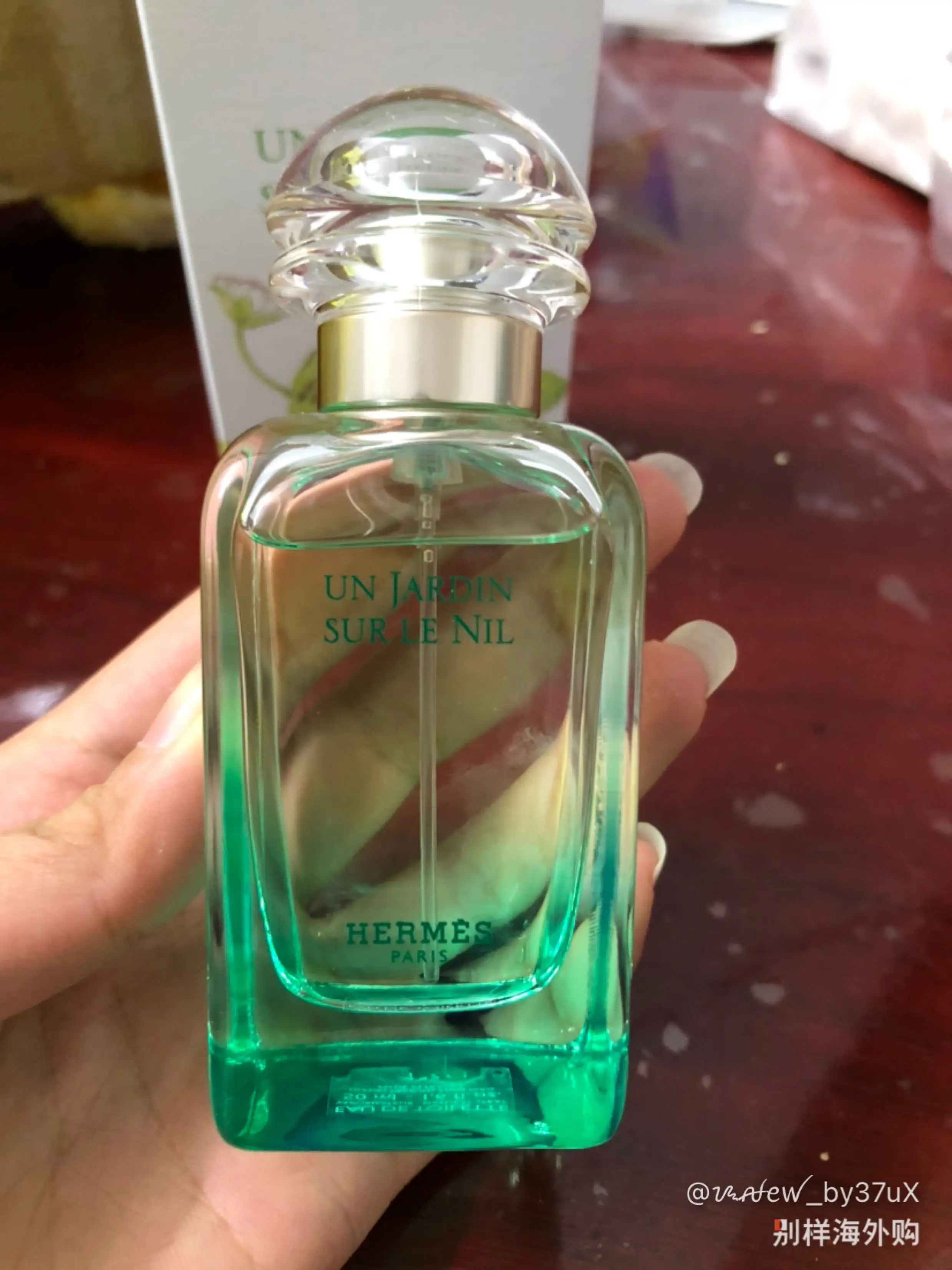 用户44***x对hermes爱马仕 尼罗河花园女士淡香水 50/100ml商品评价